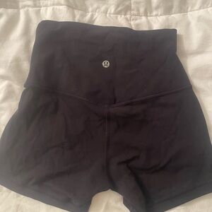 lululemon athletica Women's Black Athletic Shorts